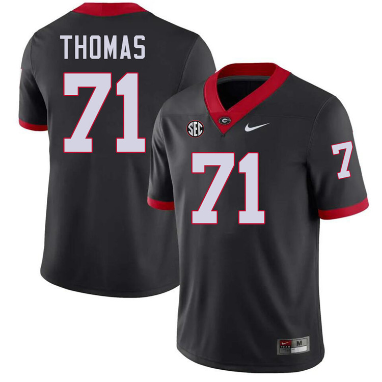 Andrew Thomas Georgia Jersey,University Of Georgia Bulldogs Football Jersey,Uniforms,Gears-Black